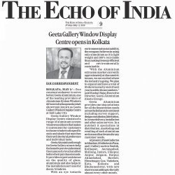 Geeta Gallery The Echo of India Siliguri Page 9 Date 03.05.2019 Press Media / Events